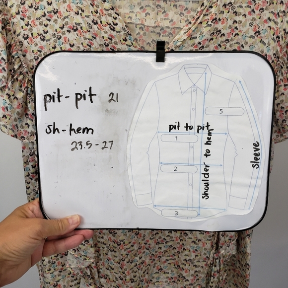 JASON WU 100% Silk floral Blouse Size 6 - Picture 8 of 8